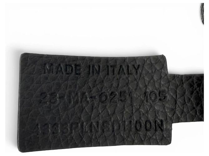 Christian Dior Dior Homme Black Standard Belt - view 11