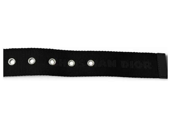Christian Dior Dior Homme Black Standard Belt - view 5