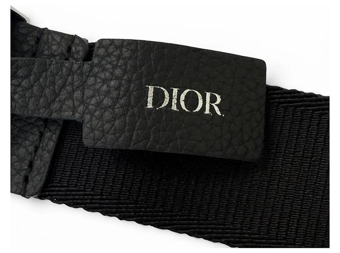 Christian Dior Dior Homme Black Standard Belt - view 9