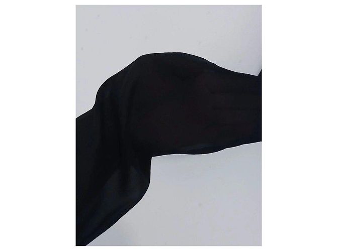 Dior Kaschmirpullover in Schwarz mit Stickereien - Ansicht 3