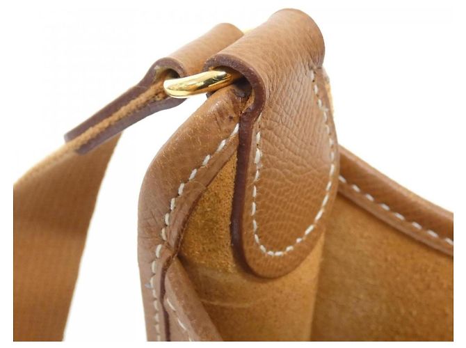 Hermès Borsa a Spalla Hermes Vespa PM D'oro - vista 8