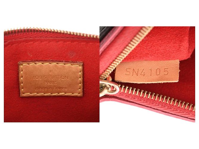Borsa a Spalla Louis Vuitton Monogram Nano Pallas Cerise Fuschia - vista 11