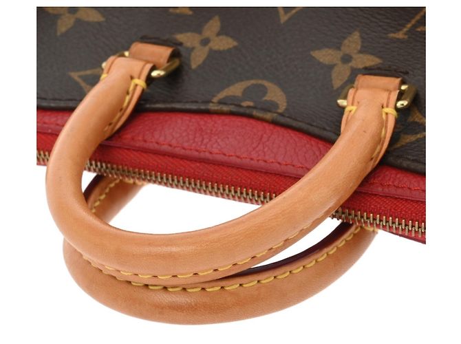 Borsa a Spalla Louis Vuitton Monogram Nano Pallas Cerise Fuschia - vista 4