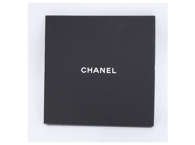Bufanda de lana negra Chanel Negro - vista 8