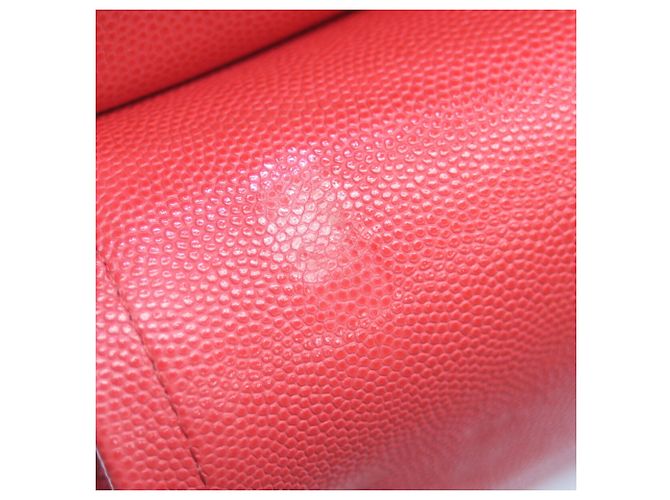 Chanel A01113 Caviar Matelassé 23 Borsa a tracolla Rosso - vista 9
