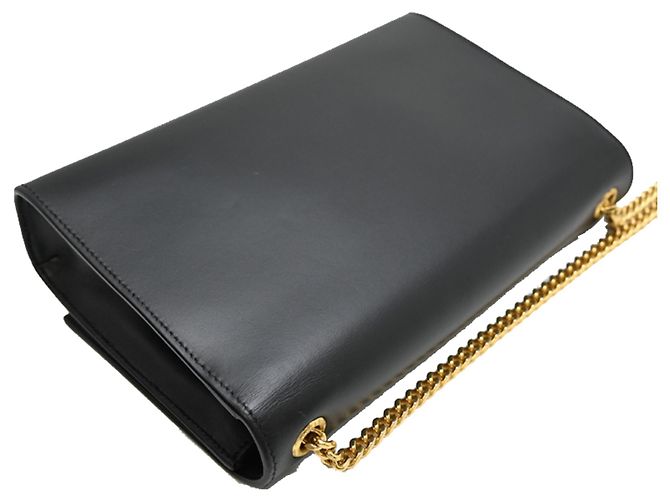 Borsa a Spalla con Catena Yves Saint Laurent Classic Kate Nero - vista 4