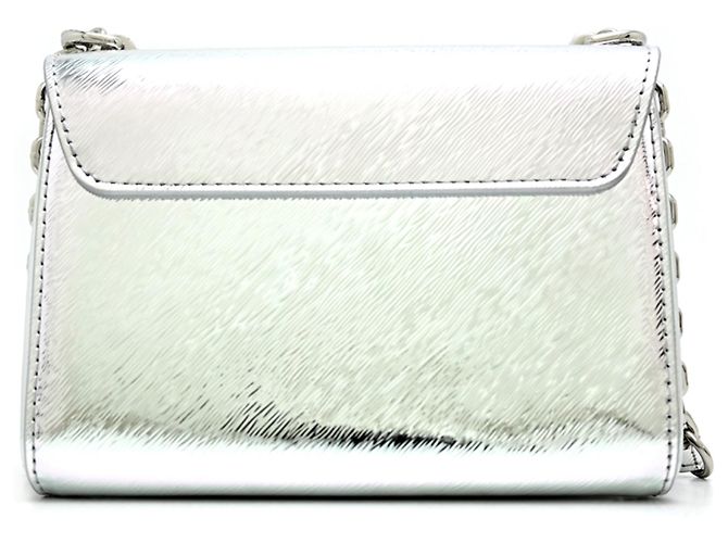 Louis Vuitton Twist PM Schultertasche Silber - Ansicht 2