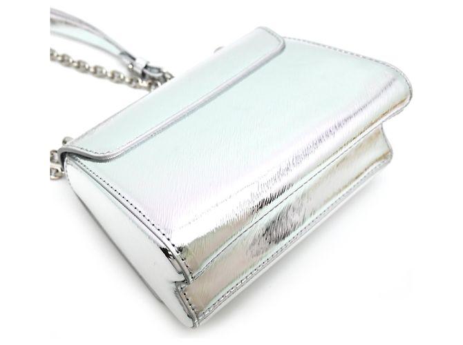 Louis Vuitton Twist PM Schultertasche Silber - Ansicht 4