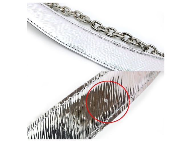 Louis Vuitton Twist PM Schultertasche Silber - Ansicht 5