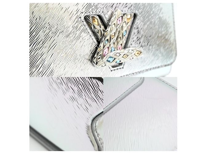 Louis Vuitton Twist PM Schultertasche Silber - Ansicht 7