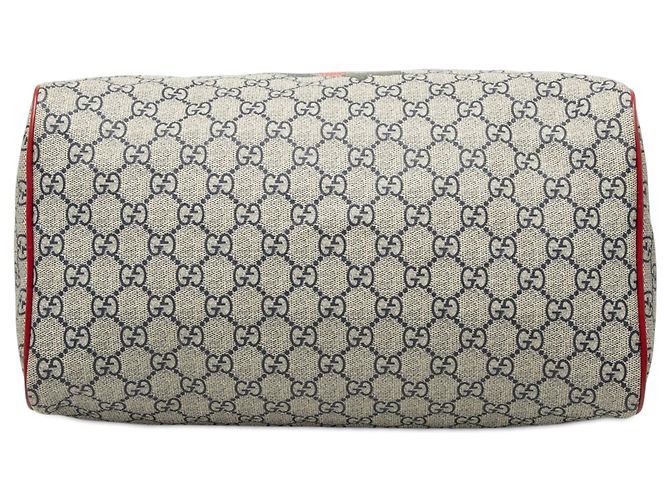 Borsa Boston Gucci Beige Medium GG Supreme Joy Tattoo Heart - vista 3