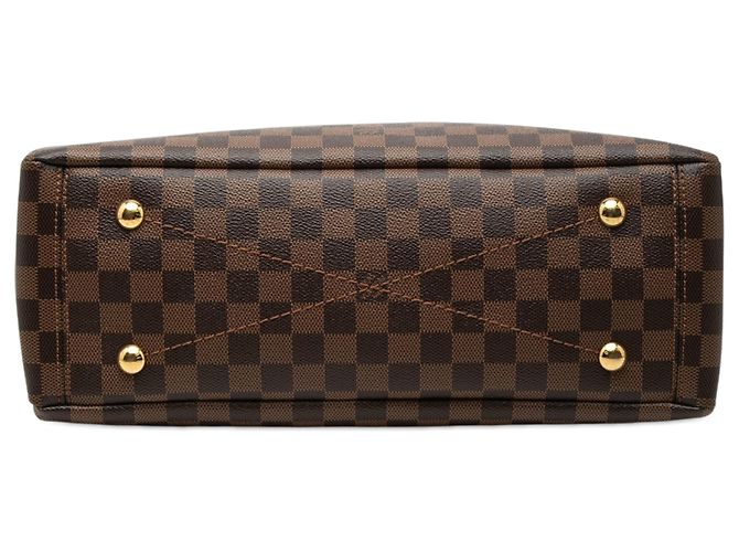 Louis Vuitton Marrone Damier Ebene Lymington - vista 3