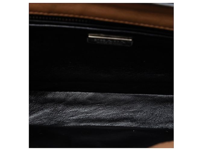 Prada Arcade Crossbody in vitello glacé marrone - vista 4