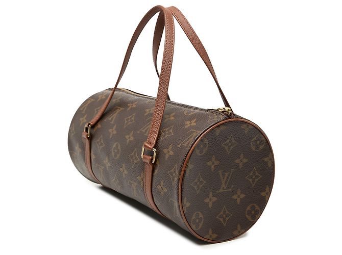 Louis Vuitton Marrone Monogram Papillon 26 - vista 2