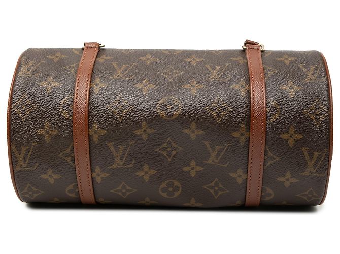 Louis Vuitton Marrone Monogram Papillon 26 - vista 3
