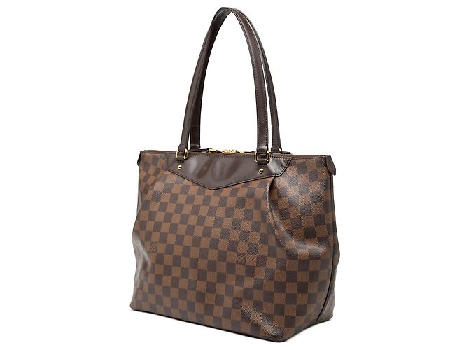 Louis Vuitton Marrone Damier Ebene Westminster GM - vista 2
