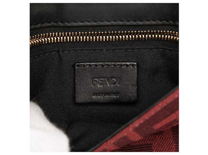 Fendi Rote Zucca Canvas Convertible Baguette Pouch - Ansicht 5