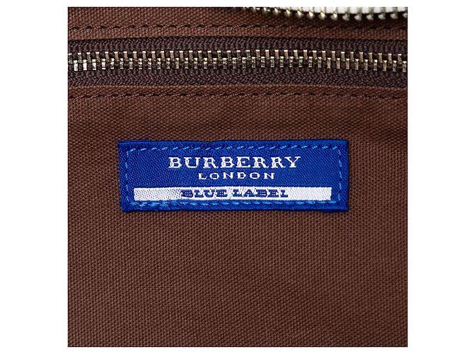 Burberry Brown Nova Check Canvas Tote Braun Beige - Ansicht 5
