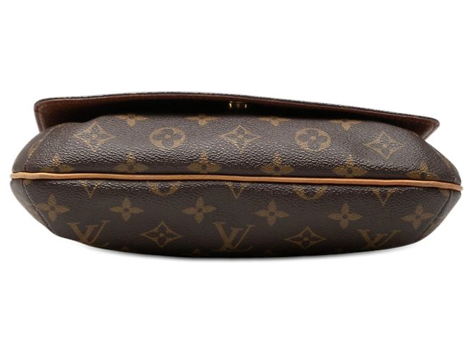 Louis Vuitton Marrone Monogram Musette Tango con Tracolla Corta - vista 3