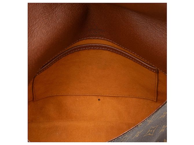 Louis Vuitton Marrone Monogram Musette Tango con Tracolla Corta - vista 4