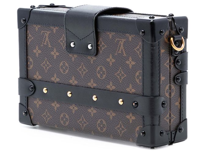 Louis Vuitton Marrone Monogram Petite Malle - vista 2