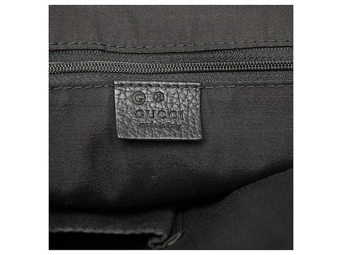 Tote in denim GG nero Gucci - vista 5