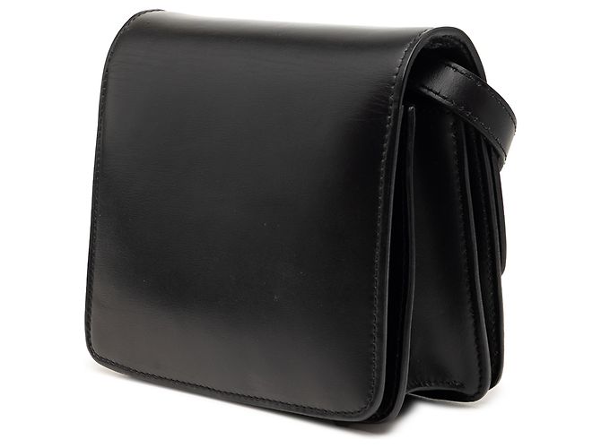 Céline Celine Black Small Calfskin Classic Box Nero - vista 2