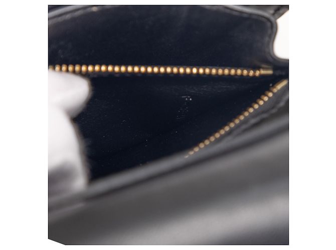 Céline Celine Black Small Calfskin Classic Box Nero - vista 6