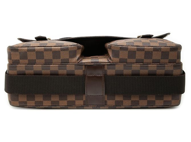 Louis Vuitton Marrone Damier Ebene Broadway - vista 3