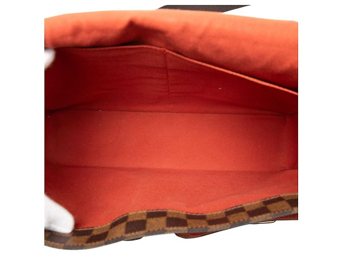 Louis Vuitton Marrone Damier Ebene Broadway - vista 4