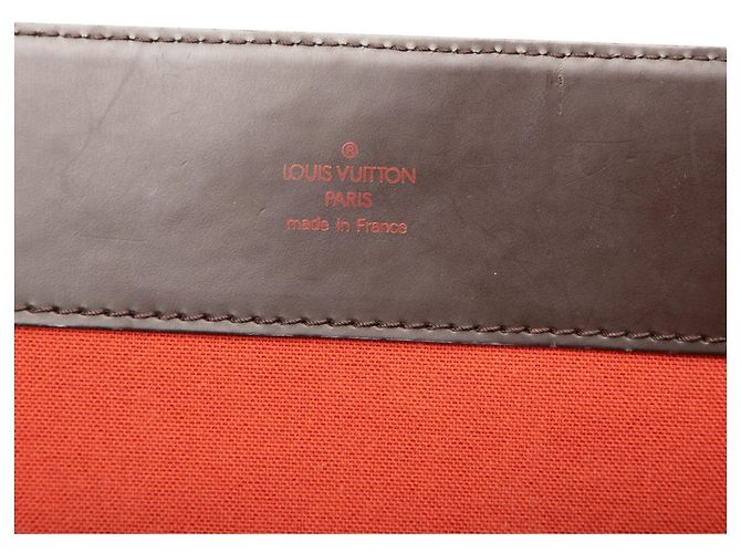 Louis Vuitton Marrone Damier Ebene Broadway - vista 5