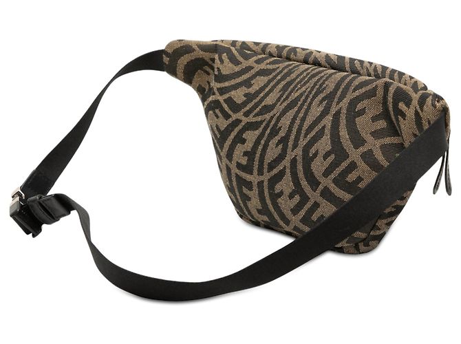 Fendi Gürteltasche aus Zucchino Canvas in Beige - Ansicht 2