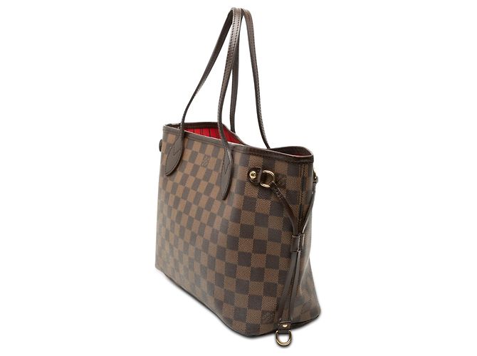 Louis Vuitton Marrone Damier Ebene Neverfull PM - vista 2