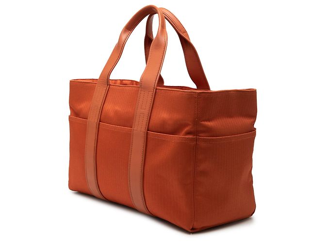Tote Hermès Orange Toile Acapulco MM Arancione - vista 2