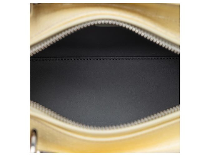 Dior Blanco Medium Patent Microcannage Lady Dior Crudo - vista 4