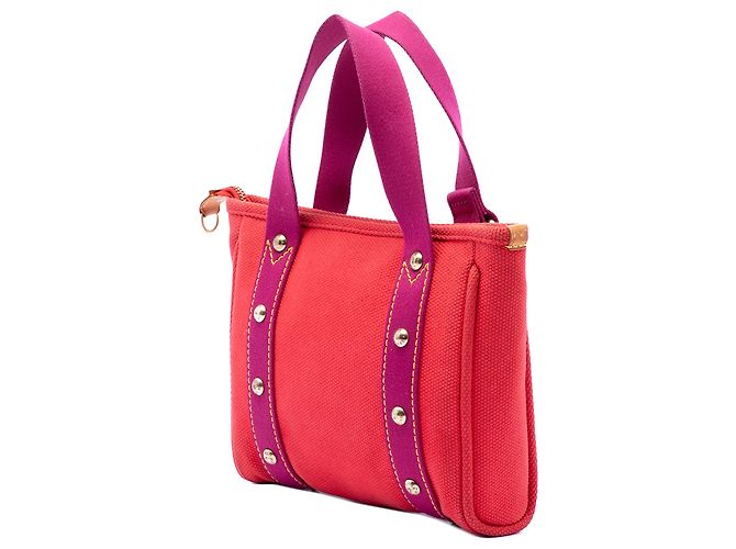 Louis Vuitton Red Antigua Cabas PM Rosso - vista 2