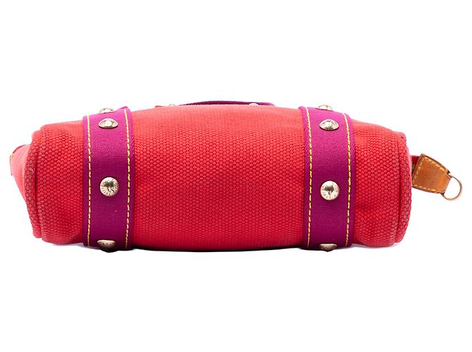 Louis Vuitton Red Antigua Cabas PM Rosso - vista 3