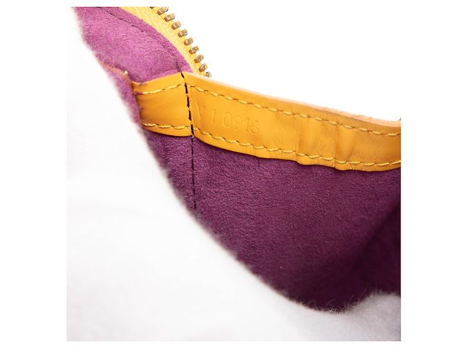 Louis Vuitton Yellow Epi Gobelins Gelb - Ansicht 6
