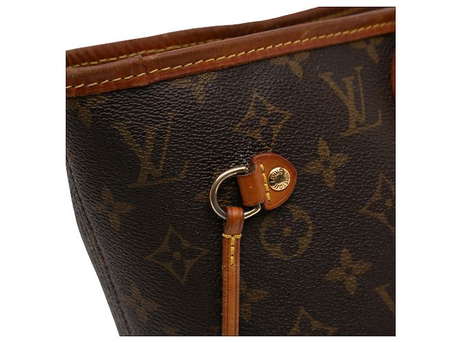 Louis Vuitton Marrone Monogram Neverfull MM - vista 10