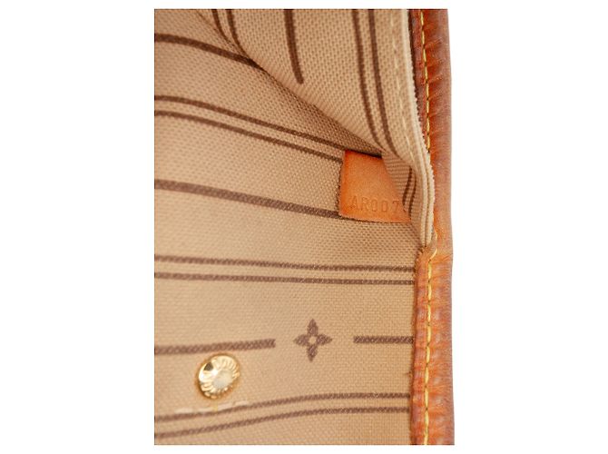 Louis Vuitton Marrone Monogram Neverfull MM - vista 6
