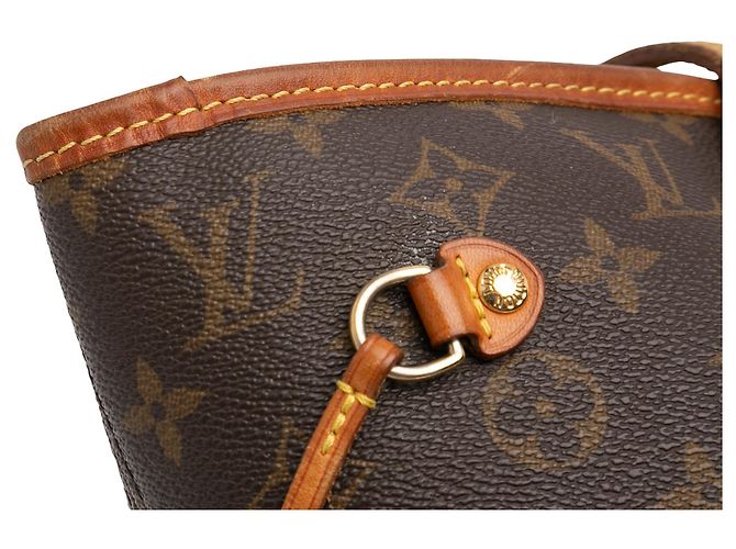Louis Vuitton Marrone Monogram Neverfull MM - vista 8