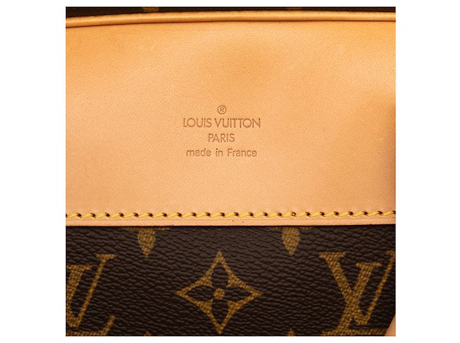 Louis Vuitton Marrone Monogram Alize 24 Heures - vista 6