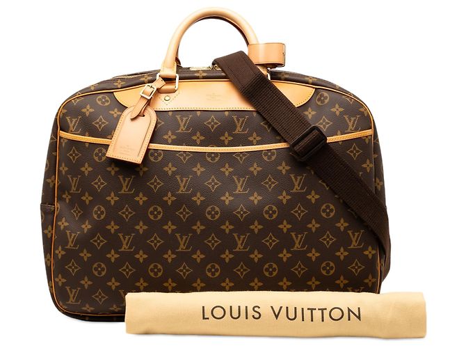 Louis Vuitton Marrone Monogram Alize 24 Heures - vista 9