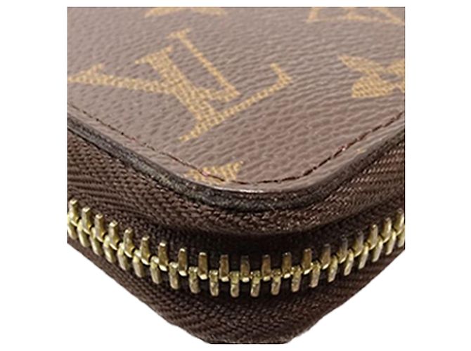 Cartera Zippy Totem Monogram Marrón Louis Vuitton Castaño - vista 10