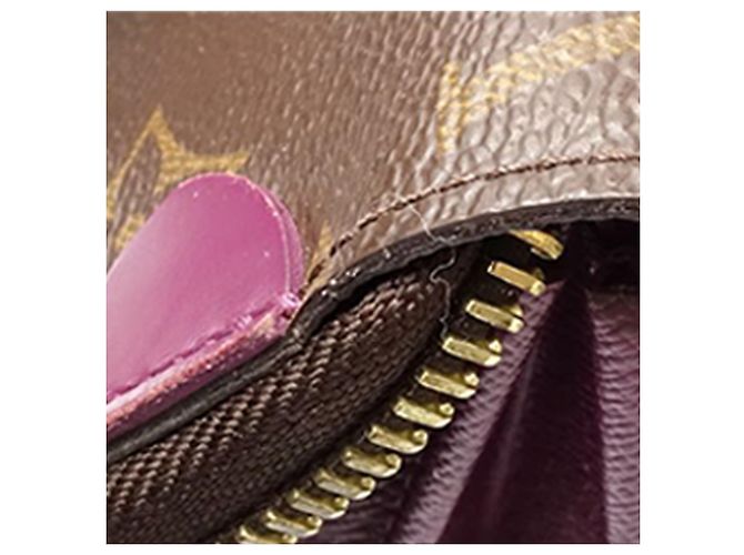 Cartera Zippy Totem Monogram Marrón Louis Vuitton Castaño - vista 11