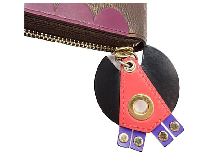 Cartera Zippy Totem Monogram Marrón Louis Vuitton Castaño - vista 14