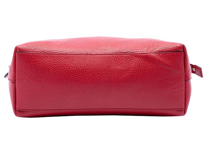 Borsa Gucci Red Dollar Calfskin GG Charm Rosso - vista 3
