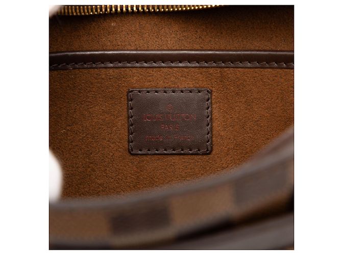 Louis Vuitton Pochette Saint Louis Damier Ebene marrone - vista 5