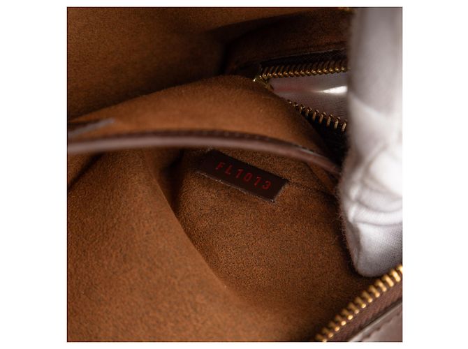 Louis Vuitton Pochette Saint Louis Damier Ebene marrone - vista 6