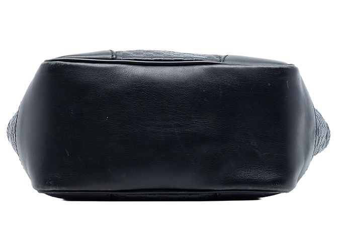 Borsa Satchel Bree Microguccissima blu piccola di Gucci Blu navy - vista 3